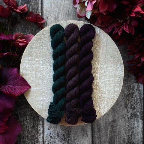 October Color Palette of the Month Mini Skein Set