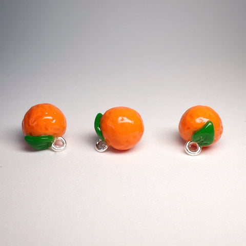 Orange Yarn Charm