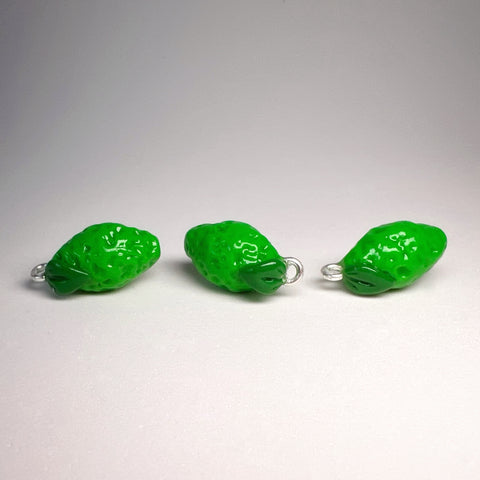 Lime Yarn Charm