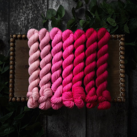 September Color Palette of the Month Mini Skein Set